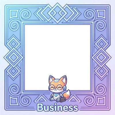 黄色仓库商务二维码