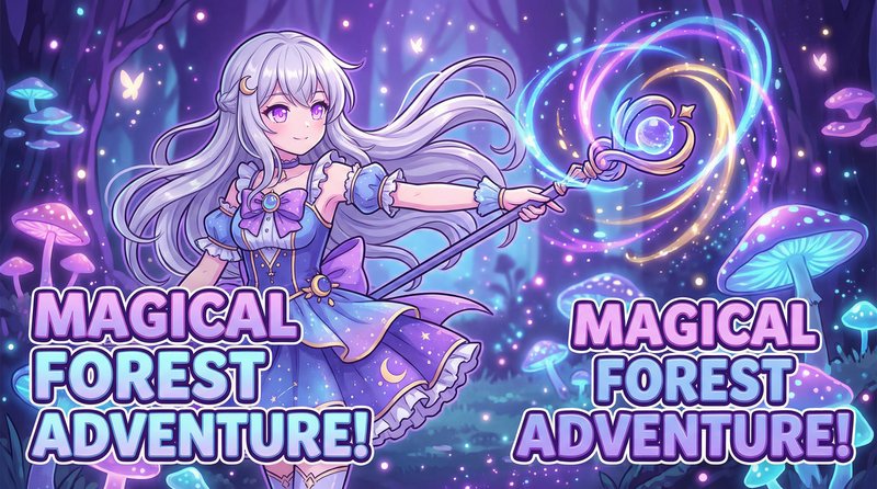 黄色仓库动漫-魔法森林